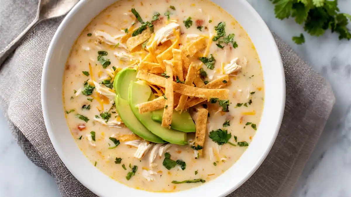 Chicken Taco Soup – Easy, Creamy, and Full of Flavor 4 chicken taco soup recipe