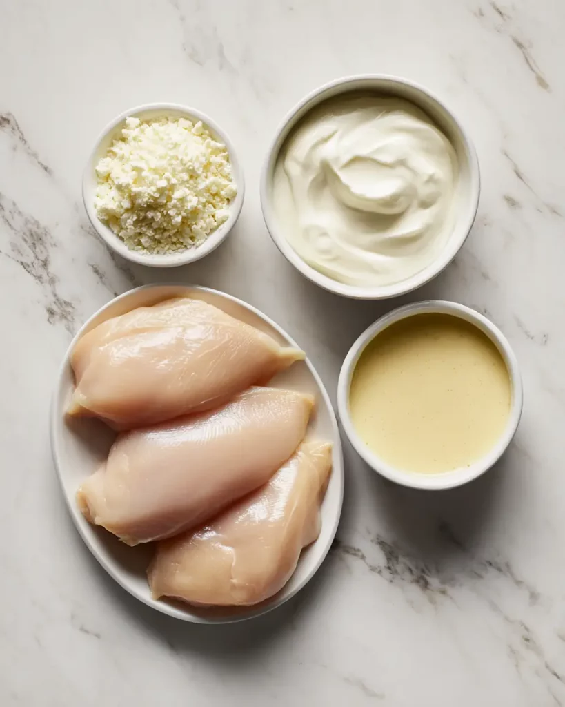 4-Ingredient Crockpot Chicken 6 4 ingredients for crockpot chicken