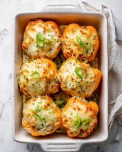 Creamy Chicken Stuffed Peppers Recipe 16 creamy chicken stuffed peppers pinterest vertical