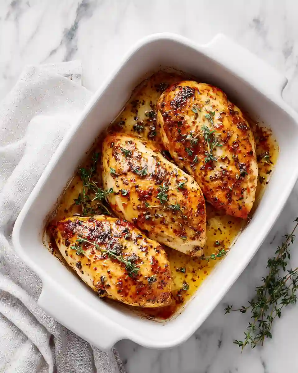 25 Baked Chicken Recipes for Easy Family Meals 5 herb roasted chicken breasts 960x1200 1