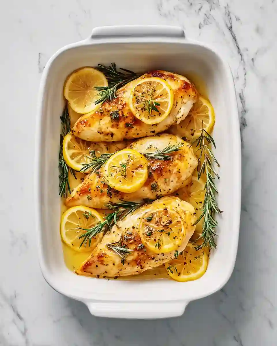 25 Baked Chicken Recipes for Easy Family Meals 4 lemon rosemary chicken 960x1200 small