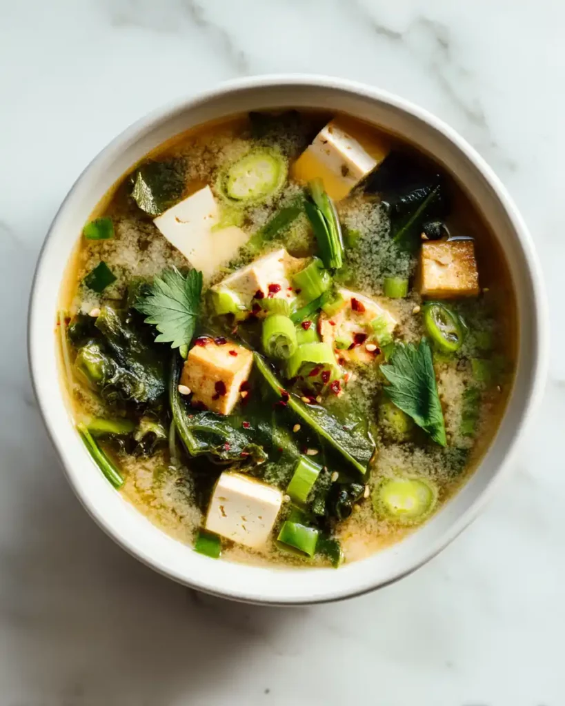 Healthy Soup Recipes : Nourishing, Cozy & Full of Flavor 11 Vegan Tofu and Miso Soup – Clean Eating Detox Soup for Winter Comfort