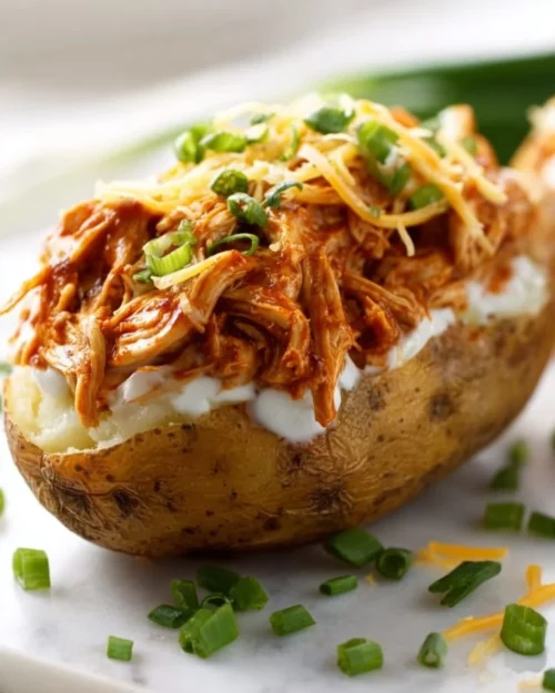25 Summer Crockpot Recipes for Easy Family Dinners 26 baked potato with bbq shredded chicken 2026 04 25 233748 e1777793889218
