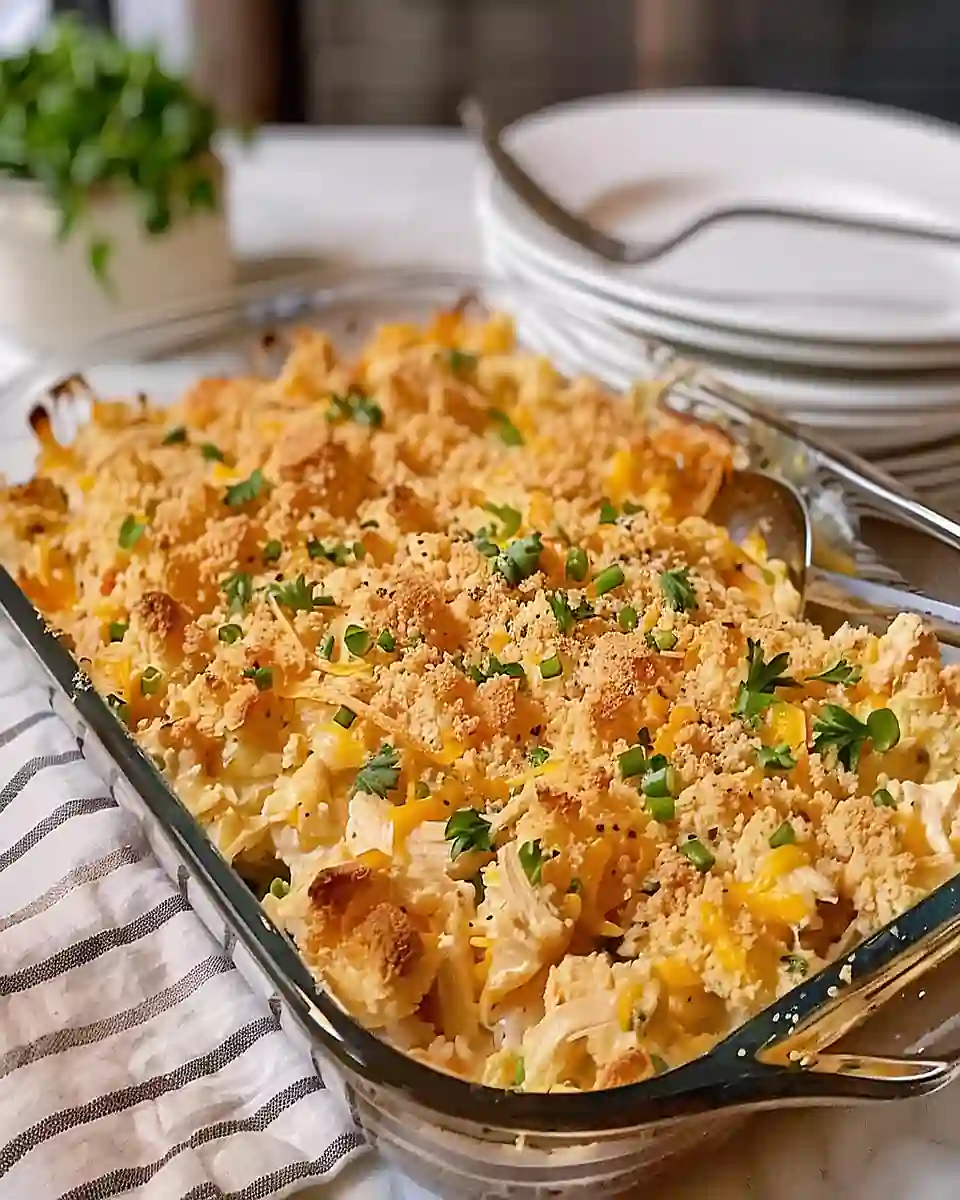 57 Easy Dinner Recipes for Busy Weeknights 38 1ad204b71e234faba54ec7563d5c08c3 cheesy chicken casserole