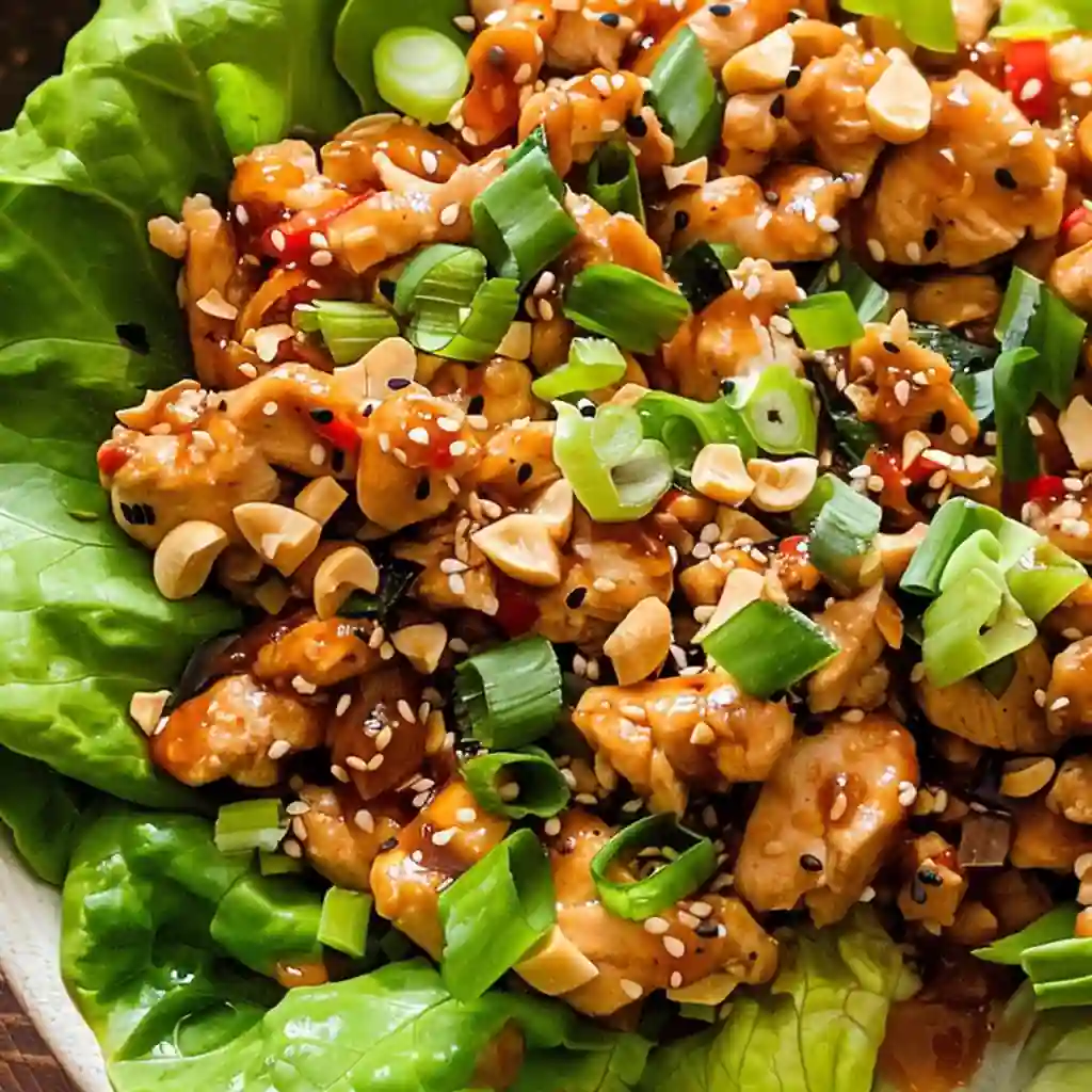 57 Easy Dinner Recipes for Busy Weeknights 13 asian chicken lettuce wraps 1024x1024 1