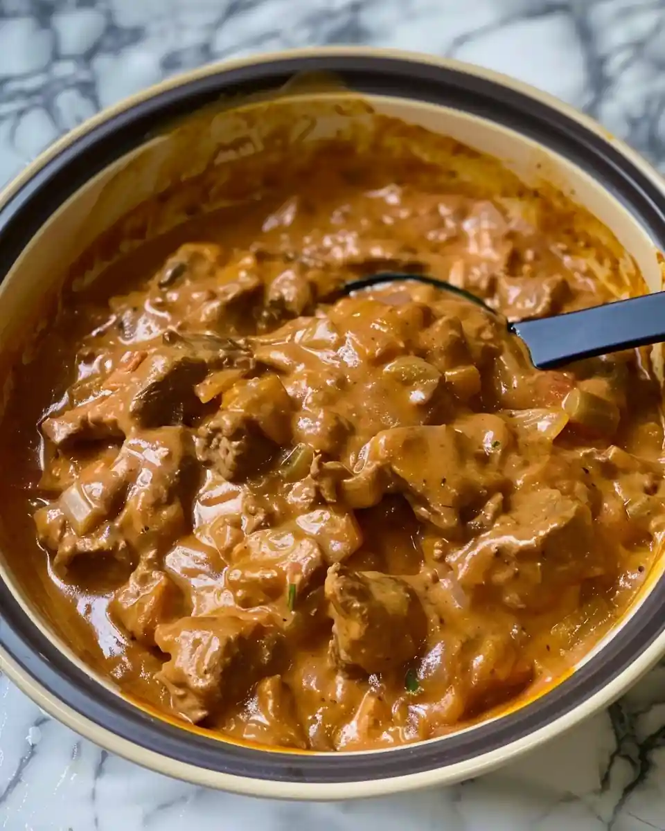 Slow Cooker Beef Stroganoff: Easy & Delicious 2 Slow Cooker Beef Stroganoff: Easy & Delicious