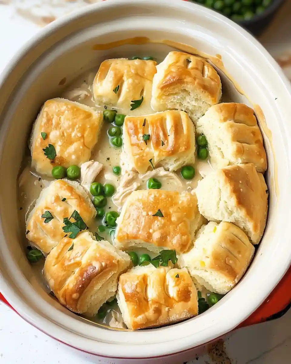 57 Easy Dinner Recipes for Busy Weeknights 51 chicken biscuit pot pie 960x1200 1