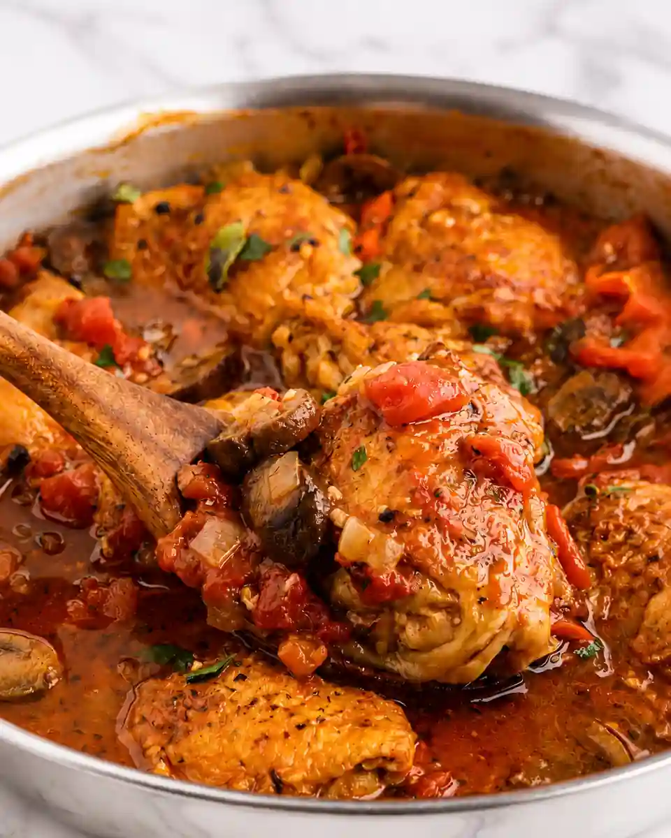 Chicken Cacciatore Recipe: A Hearty Classic Dish 2 Chicken Cacciatore Recipe: A Hearty Classic Dish