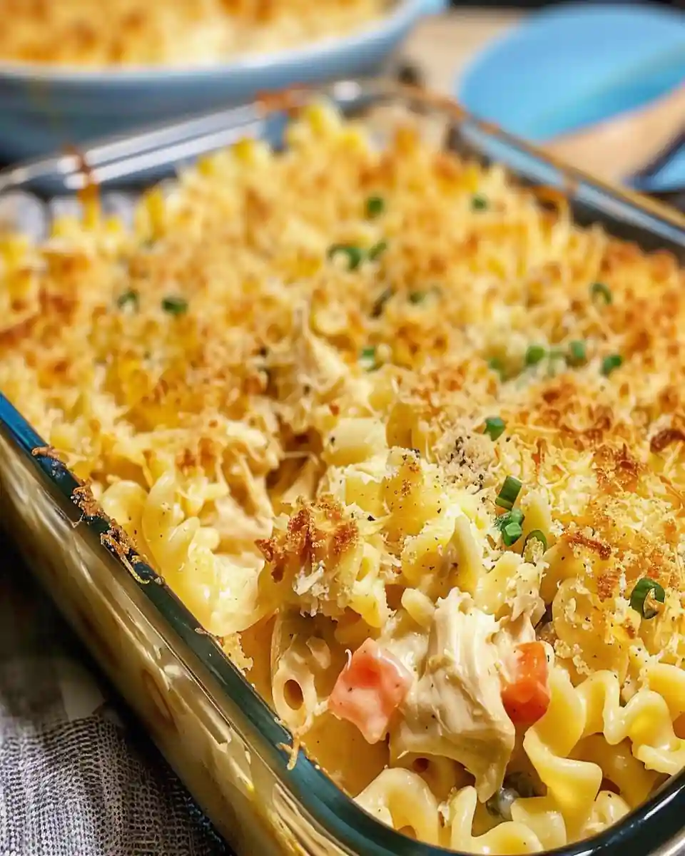 57 Easy Dinner Recipes for Busy Weeknights 31 chicken noodle casserole 960x1200 2