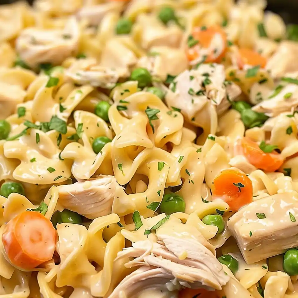 57 Easy Dinner Recipes for Busy Weeknights 44 chicken noodle skillet 1024x1024 1