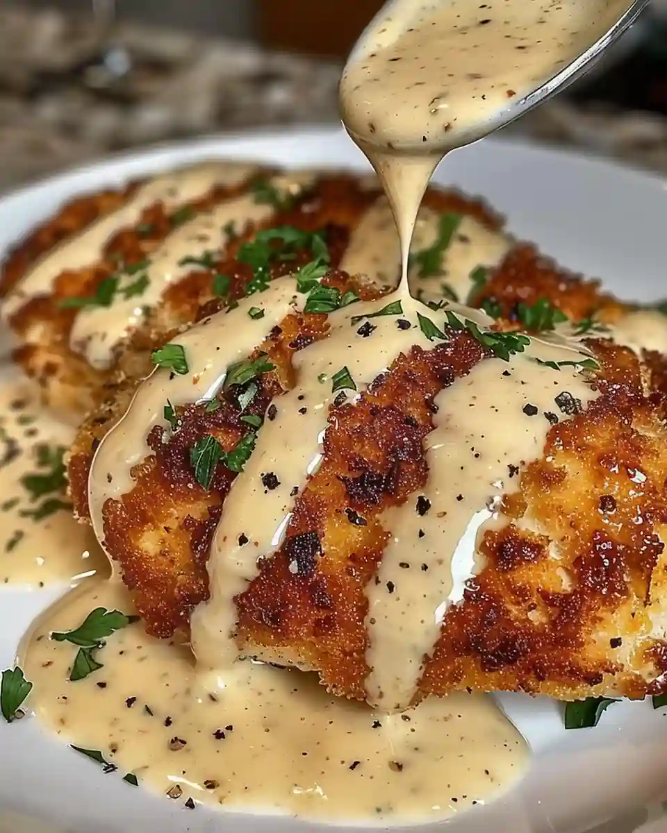 57 Easy Dinner Recipes for Busy Weeknights 8 crispy chicken cream sauce 960x1200 1