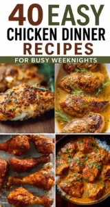 40 Easy Chicken Dinner Recipes for Busy Weeknights 10 40 Easy Chicken Dinner Recipes for Busy Weeknights
