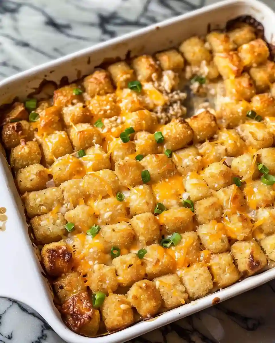 26 Casserole Recipes for Easy Family Dinners 22 tater tot casserole 960x1200 1