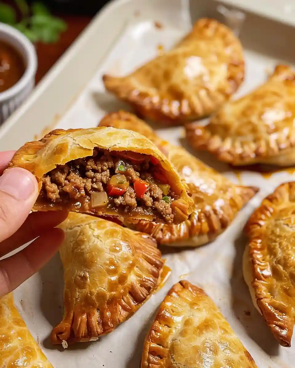 Baked Ground Beef Empanadas: Easy & Delicious 2 Baked Ground Beef Empanadas: Easy & Delicious
