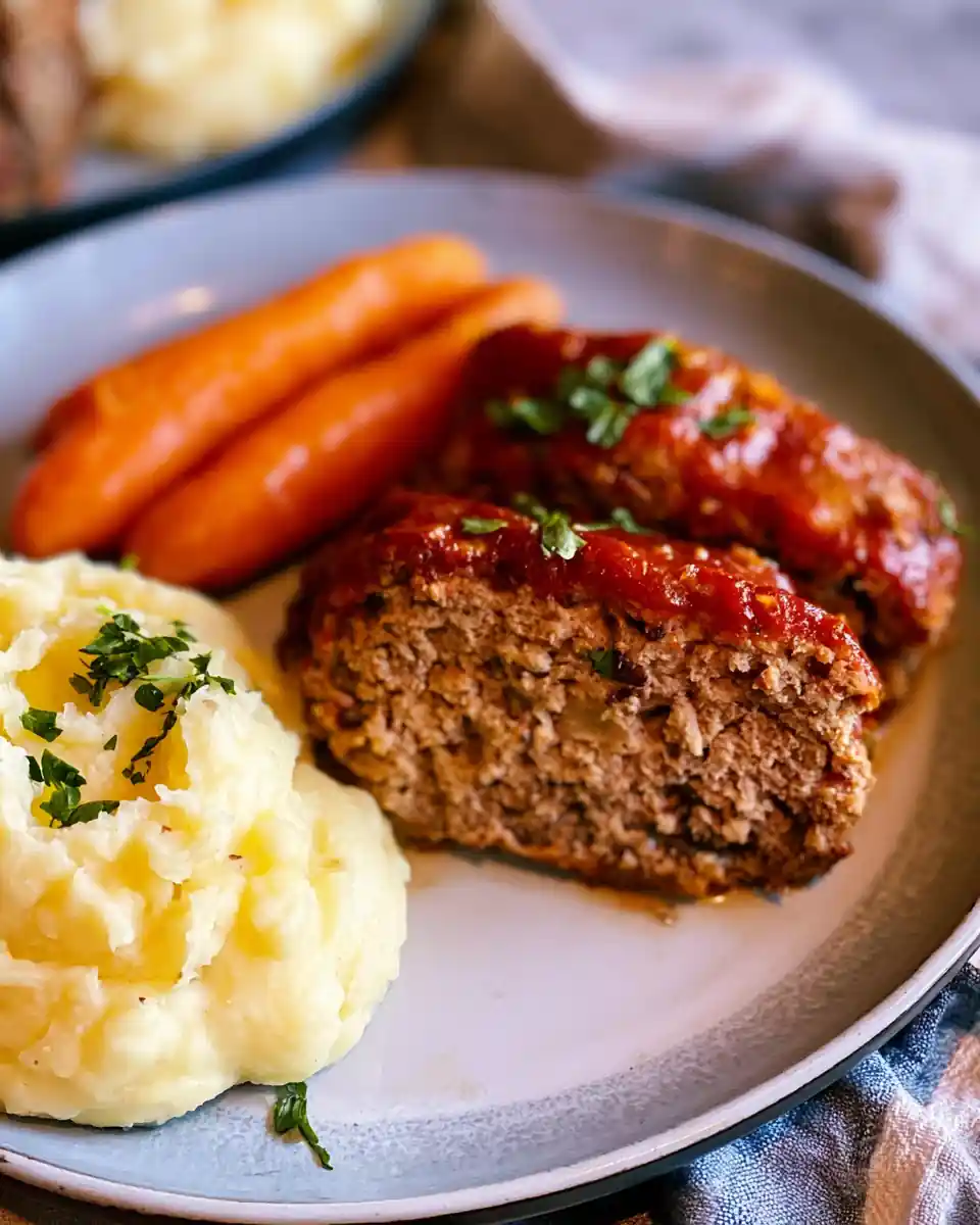 Ground Beef Recipes: Easy Dinner Ideas for Busy Weeknights 32 classic meatloaf dinner 960x1200 1