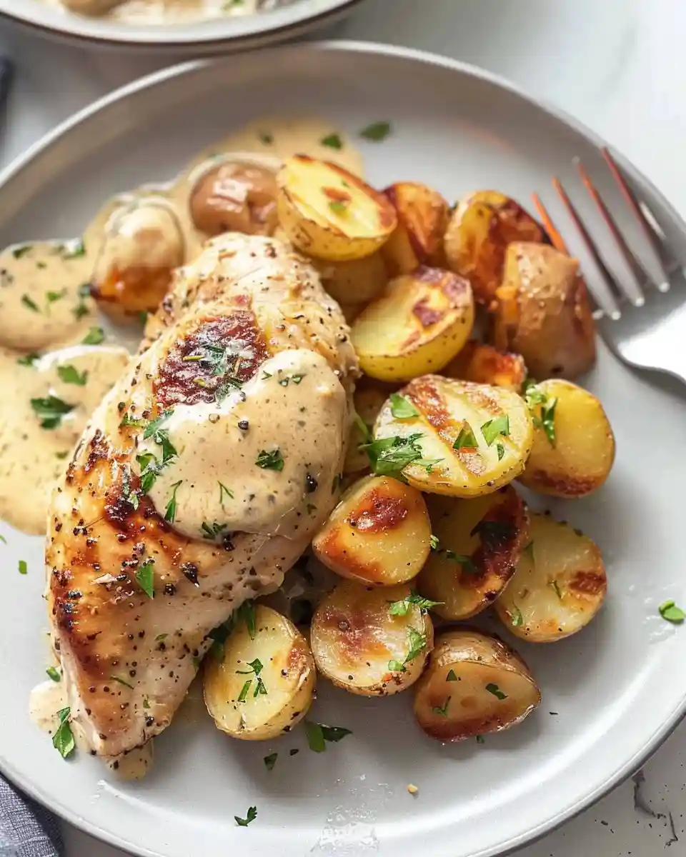 Best Chicken Breast Recipes for Dinner 21 creamy chicken potatoes 960x1200 1