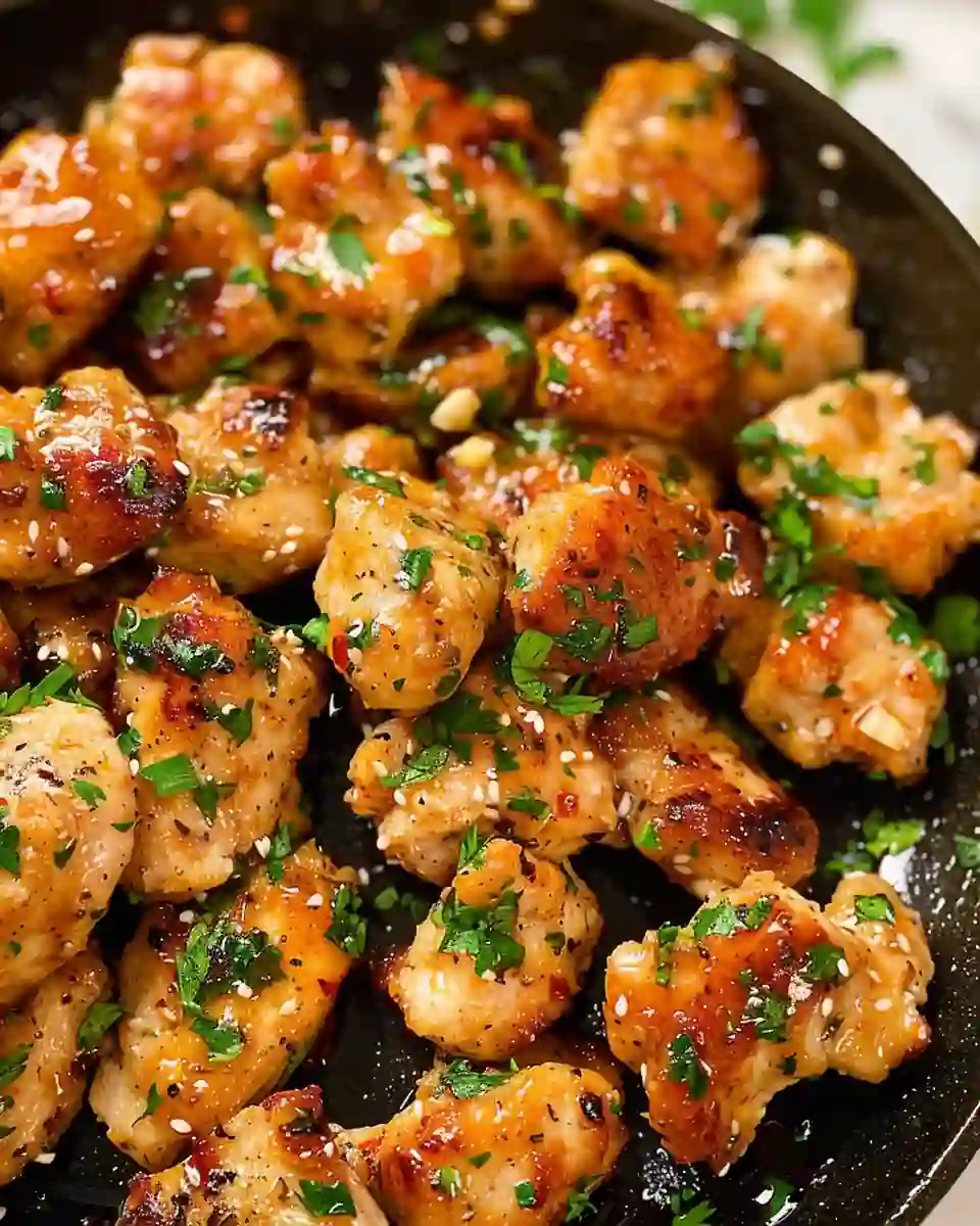 Best Chicken Breast Recipes for Dinner 25 garlic sesame chicken bites 960x1200 1