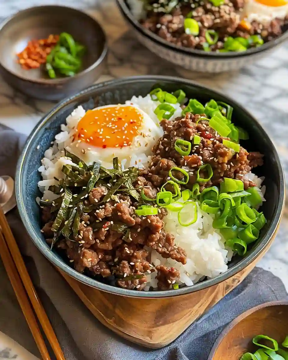 Korean-Style Ground Beef Bowls: A Flavorful Recipe 2 Korean-Style Ground Beef Bowls: A Flavorful Recipe