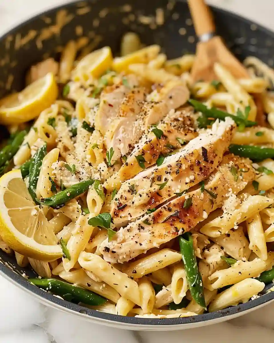 Lemon Garlic Chicken Pasta Recipe: Flavorful and Easy 2 Lemon Garlic Chicken Pasta Recipe: Flavorful and Easy