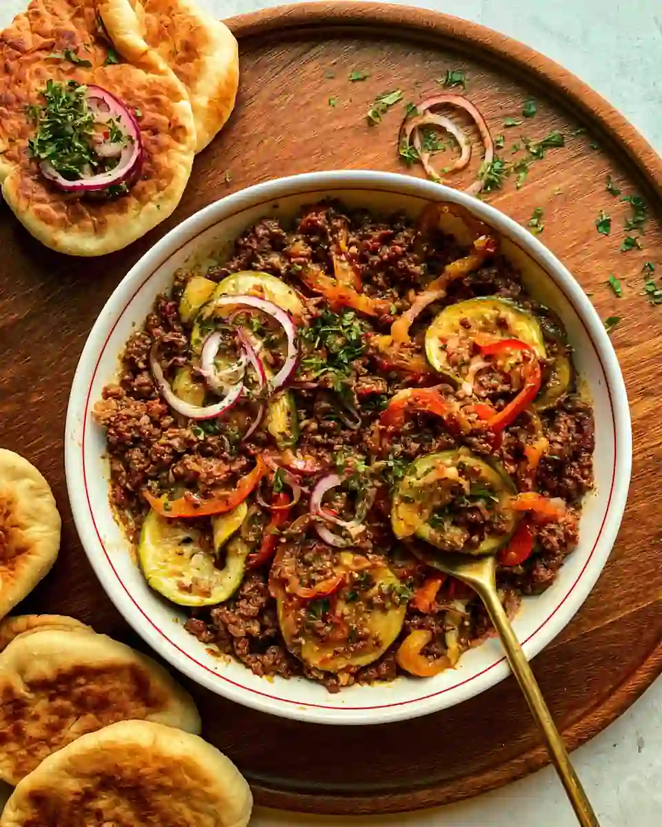 Ground Beef Recipes: Easy Dinner Ideas for Busy Weeknights 2 mediterranean ground beef zucchini skillet 960x1200 1