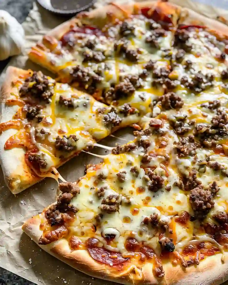 Ground Beef Recipes: Easy Dinner Ideas for Busy Weeknights 24 sausage cheese pizza 960x1200 1