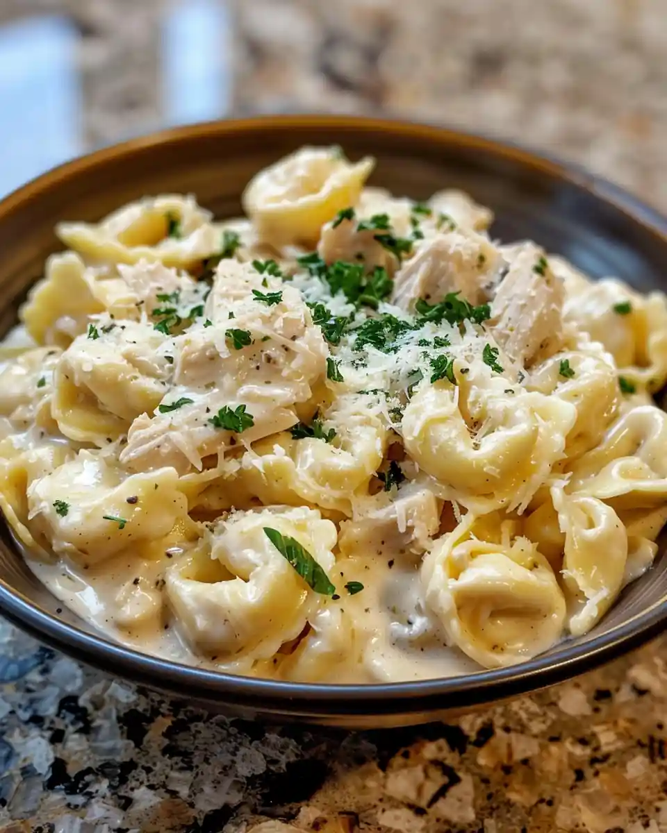 Crockpot Chicken Alfredo Tortellini Recipe 2 Crockpot Chicken Alfredo Tortellini Recipe