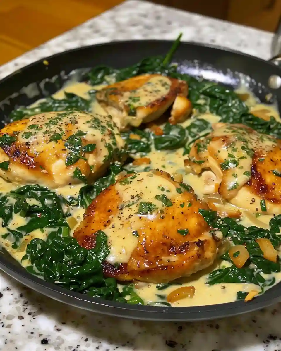 21 Best Chicken Thigh Recipes: Easy, Crispy, and Perfect Every Time 20 creamy spinach chicken 960x1200 1