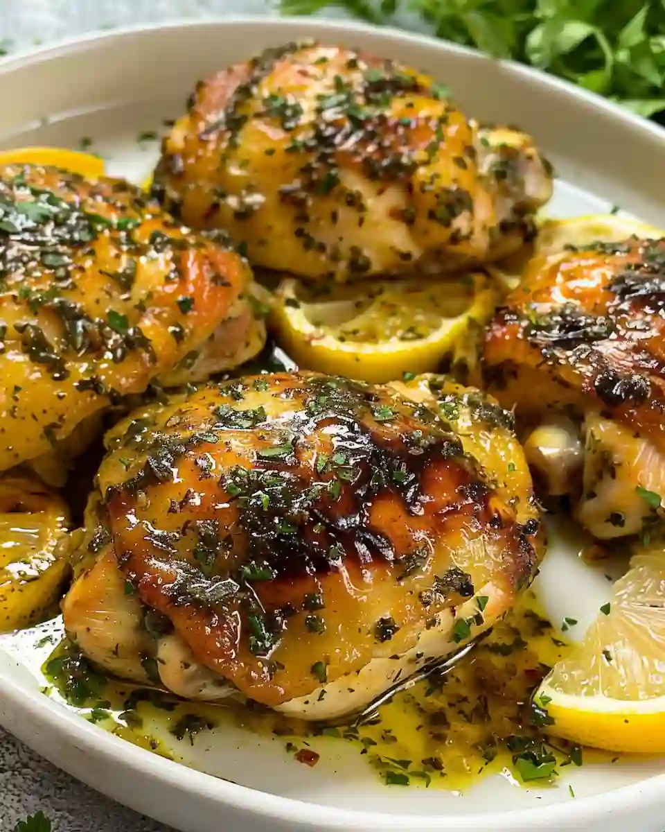 21 Best Chicken Thigh Recipes: Easy, Crispy, and Perfect Every Time 5 lemon garlic chicken thighs 960x1200 1